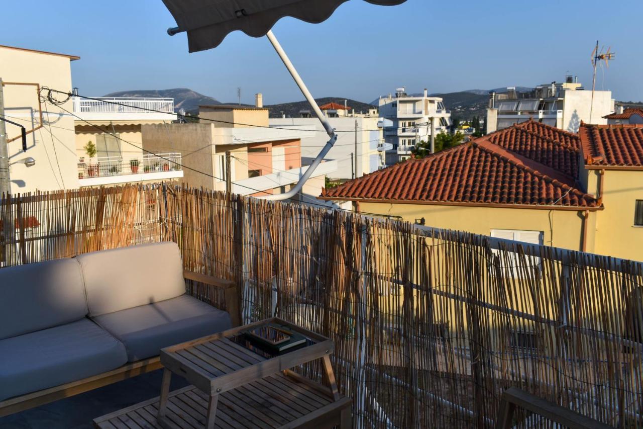 Bnbright 5' From Athens Airport Koropion Exterior photo